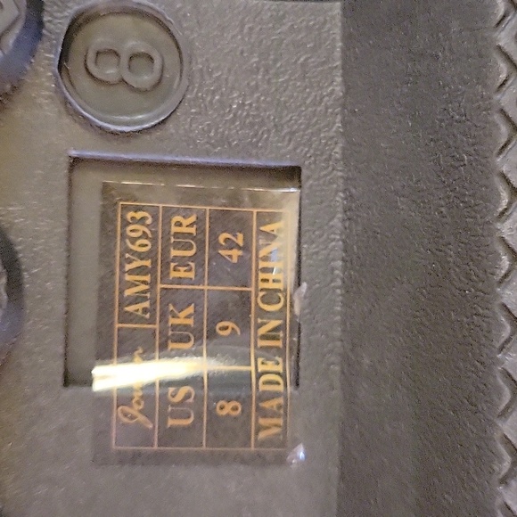 Jousen black winter snow boots waterproof lightweight nylon AMY693 Size 8 NEW… - Picture 5 of 12